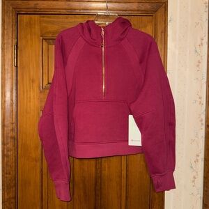 Scuba Oversized Half-Zip Hoodie
